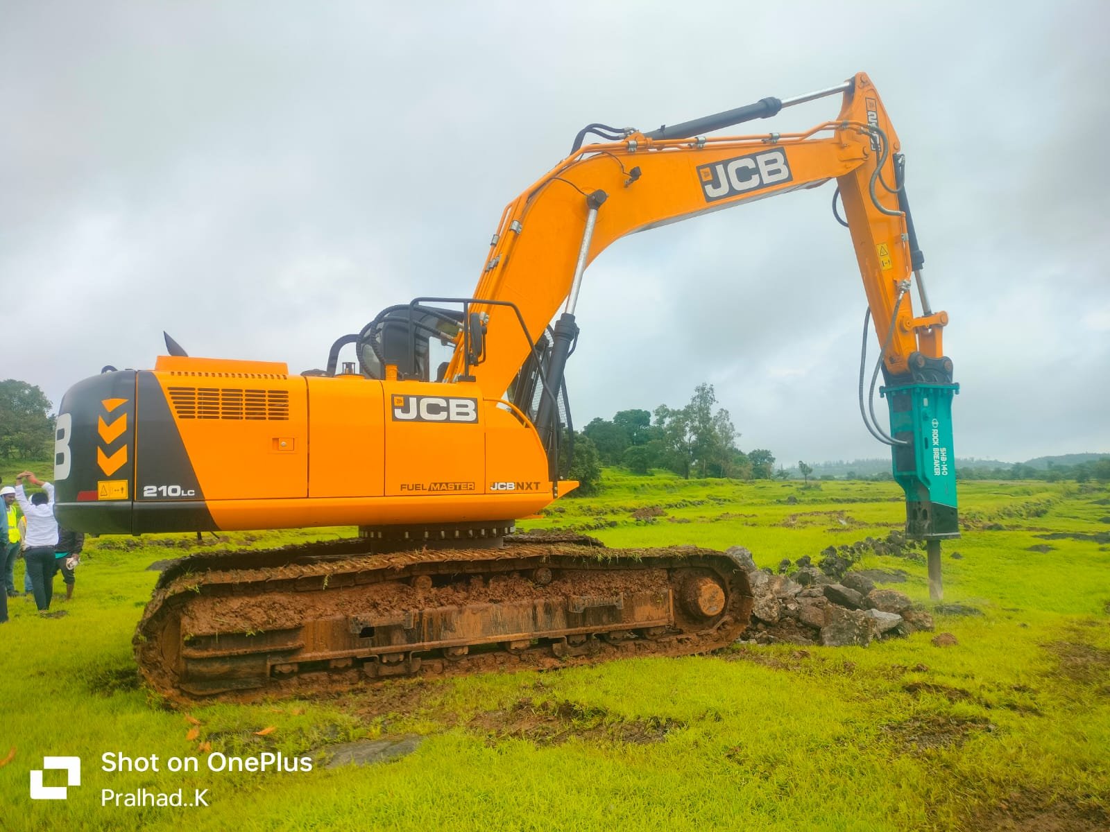 Excavators Working